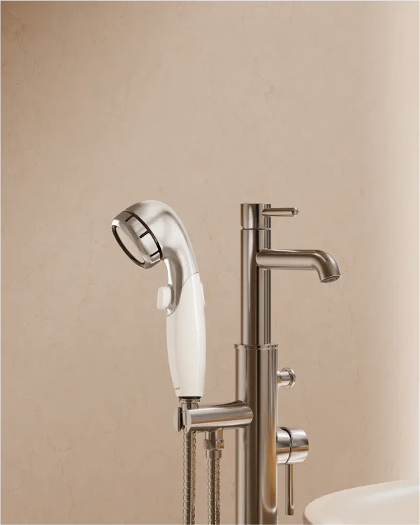 Vòi sen lọc nước của sen tắm lọc nước Cleansui ES301-WT - Sen tắm lọc nước Cleansui ES301-WT màu trắng